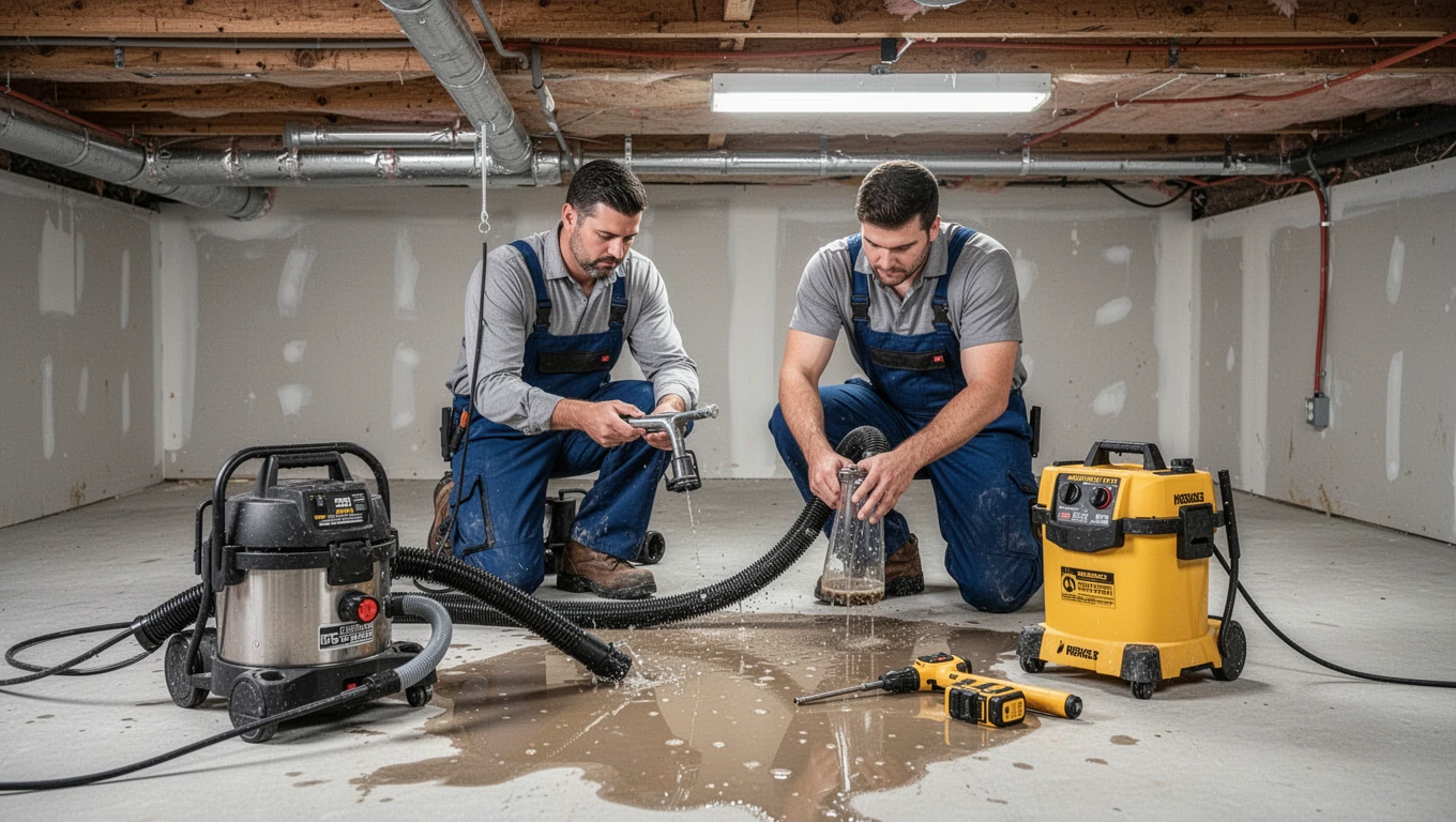 Crawl Space Water Removal