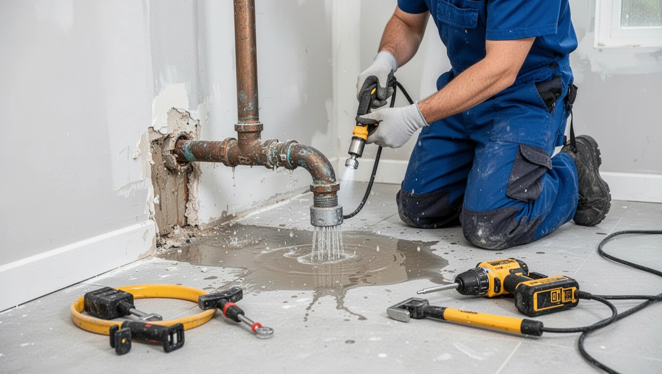 Burst Pipe Cleanup